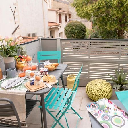 Suite Oisivete Avec Terrasse Vue Sur Patio Et Clim Montpellier Exterior foto